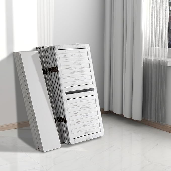 Bonnlo 6 Panels Wood Room Divider