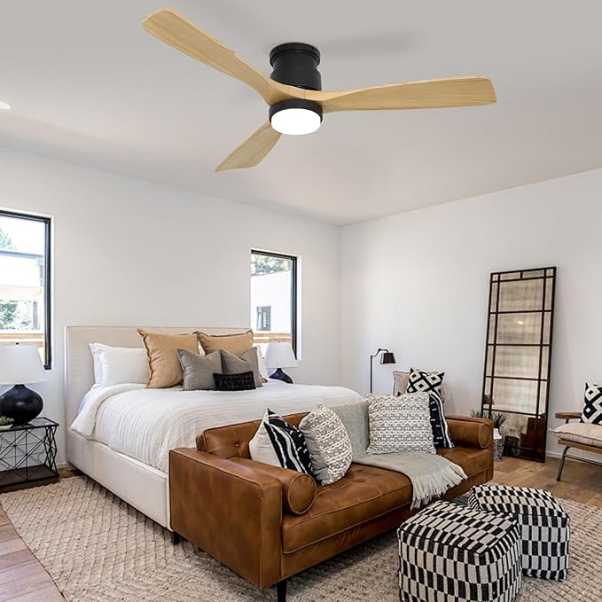 revoici Flush Mount Ceiling Fan