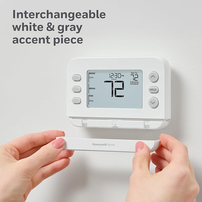 New! Honeywell Home Programmable Thermostat, Conventional/Heat Pump