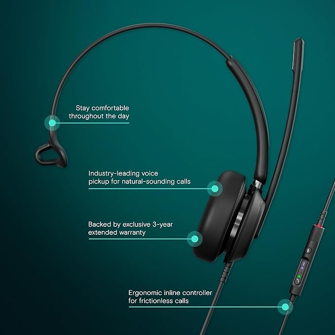 EPOS Impact 730T Mono Wired USB C and USB A Headset