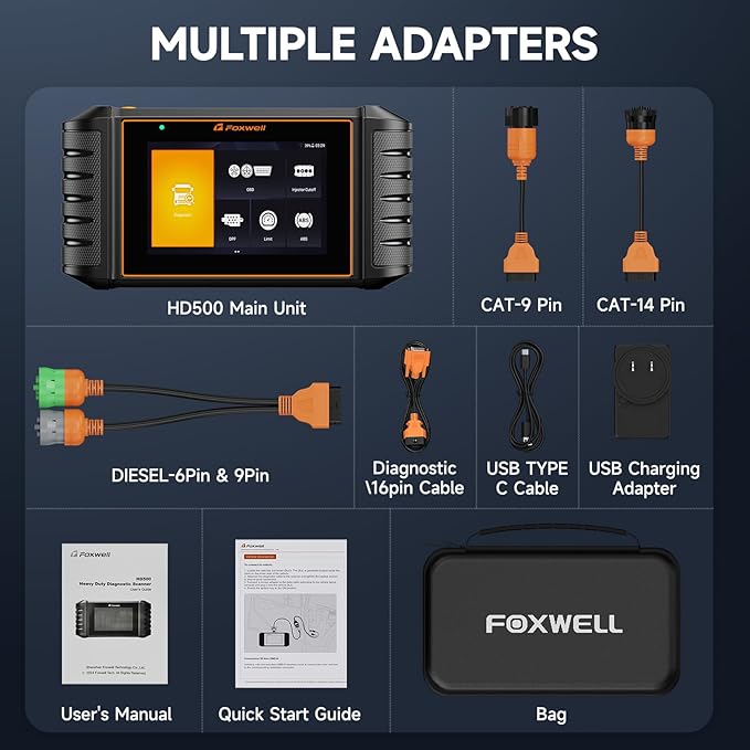 FOXWELL Heavy Duty Truck Scanner