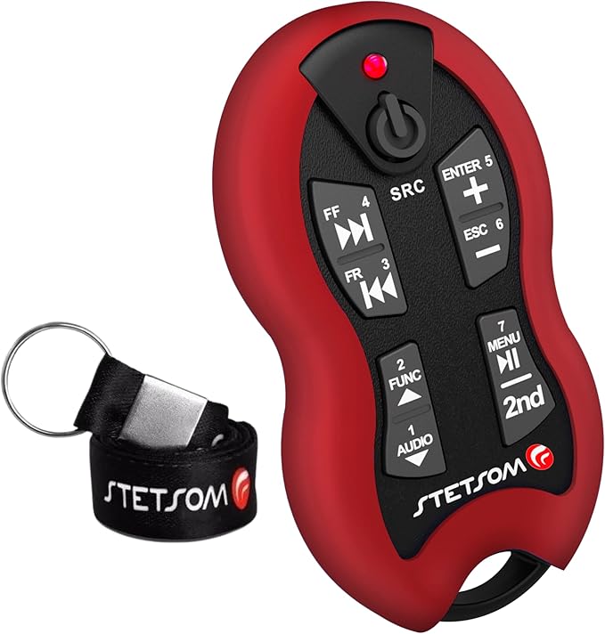 Stetsom SX2 - Universal Remote Control, Long Range, 16 Functions, Learning Mode