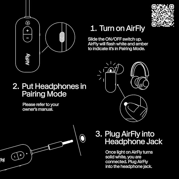 Twelve South AirFly SE | Bluetooth Wireless Audio Transmitter Adapter