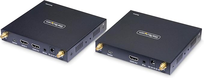 StarTech.com Wireless HDMI Extender, 4K 60Hz, Transmitter and Receiver Kit
