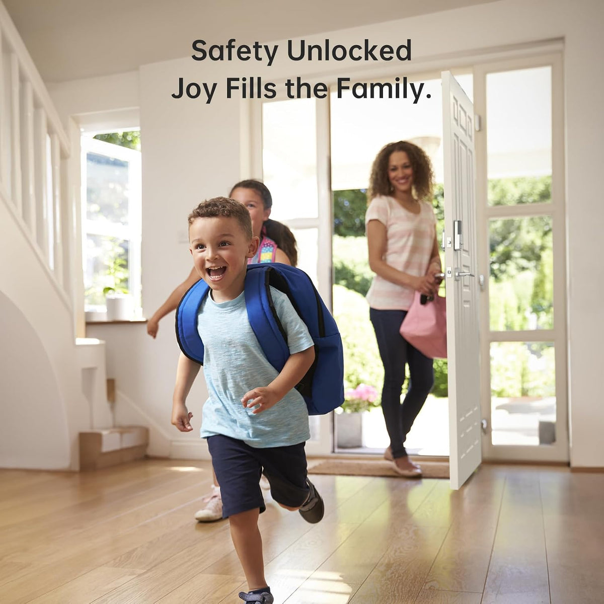 SMONET Smart Deadbolt Fingerprint Electronic Door Lock with Digital Keypad