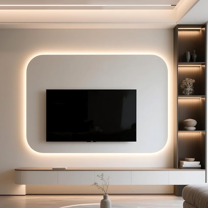 Pandery COB LED Strip Lights Warm White, 24V Dimmable led Light Strip KIT