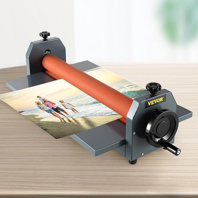 VEVOR Manual Cold Roll Laminator Commercial Professional 25 Inch 1.18"