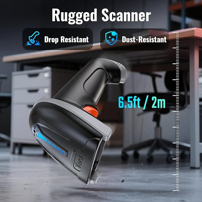 Tera Barcode Scanner Wireless Versatile 2-in-1
