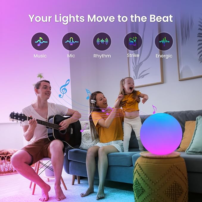 LOFTEK Color Changing Night Light, Smart LED Lamp