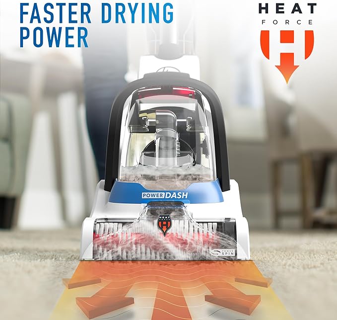 Hoover PowerDash Pet Compact Carpet Cleaner Machine, Lightweight Carpet