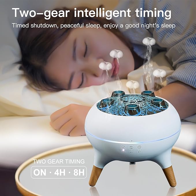 Essential Oil Diffuser 250ML, Jellyfish Diffuser Air Humidifiers Sound Pickup