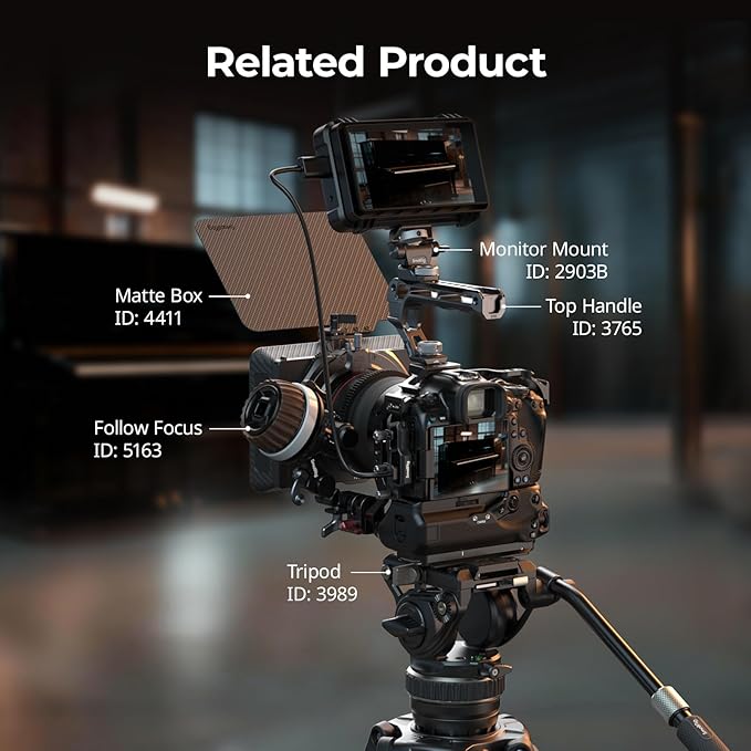 SmallRig R5 Mark II with Battery Grip BG-R20 Camera Cage