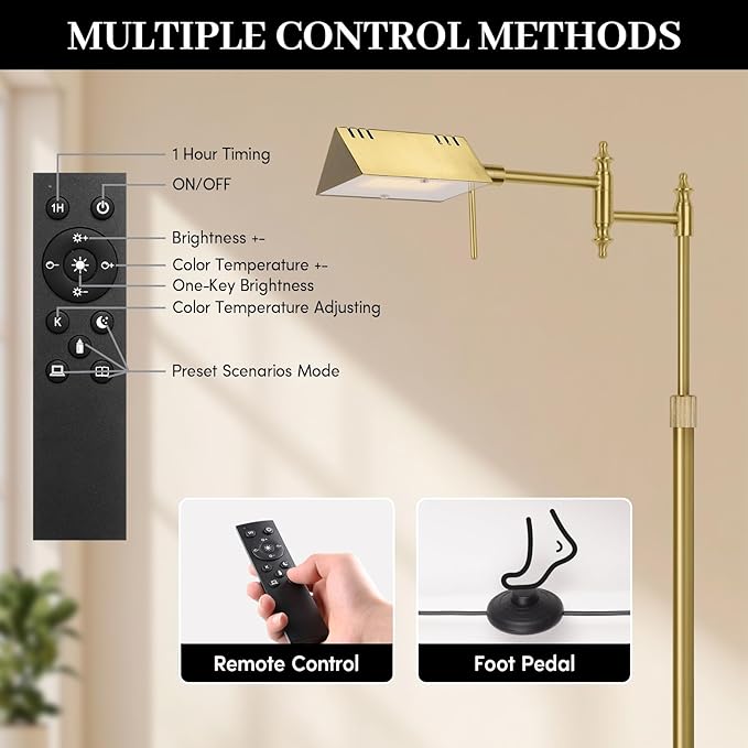 Dimmable Pharmacy Floor Lamp