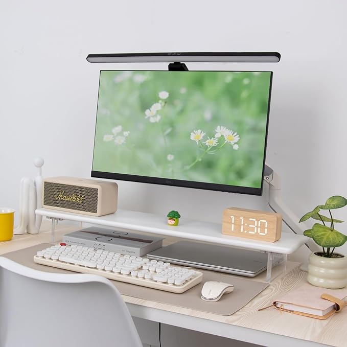 ROCDEER Bamboo Monitor Stand Riser
