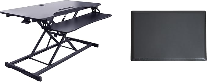 Rocelco 43" Height Adjustable Standing Desk Converter