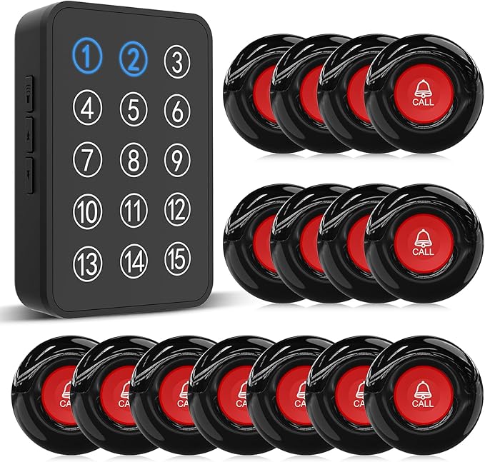 CallToU Wireless Caregiver Pager Nurse Call Button