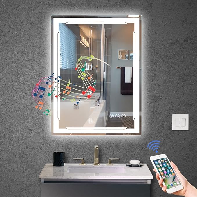 24''X32'' LED Bathroom Mirror