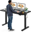 SANODESK Electric Standing Desk 55 x 28 Inches Whole-Piece Desktop Height
