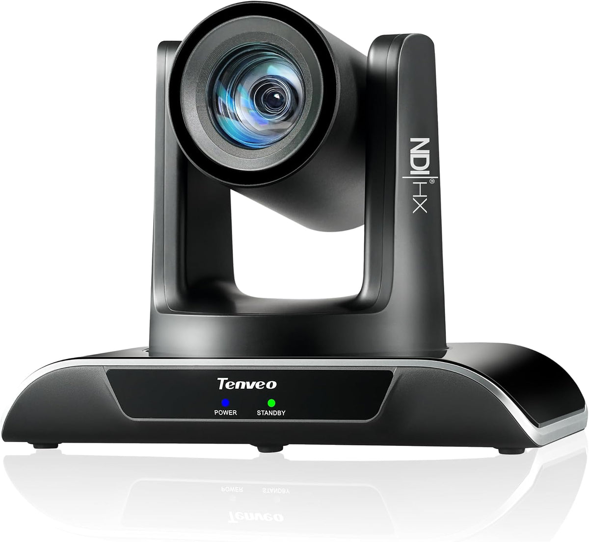 Tenveo NDI PTZ Camera AI Humanoid & Face Auto-Tracking, HDMI/LAN/USB3.0 PoE PTZ