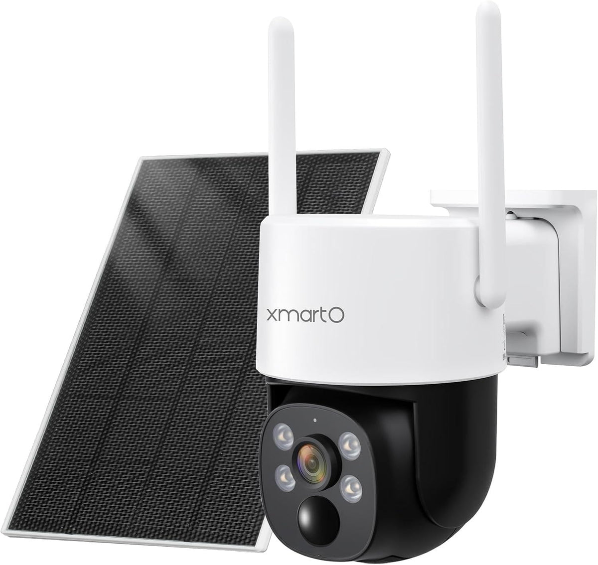 xmartO Solar/Battery-Powered Wire-Free PTZ Home Security Camera Wireless