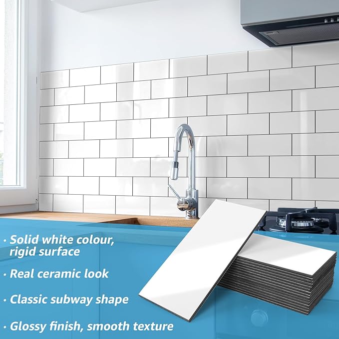 Art3d 102-Piece Peel and Stick Wall Tile