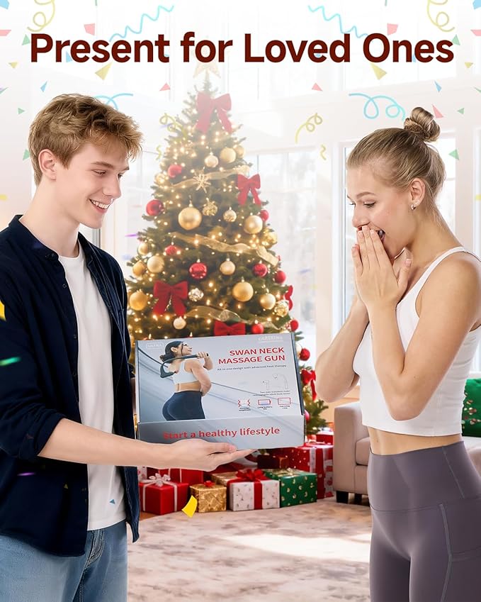 CAREKING Upgraded 2-in-1 Massage Gun