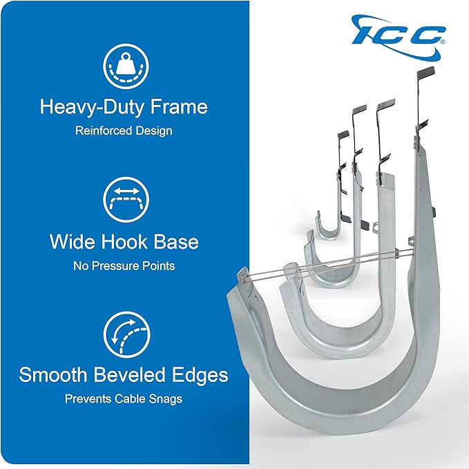 ICC Batwing J Hook 3/4” Without Retainer Clip (25 Pack)