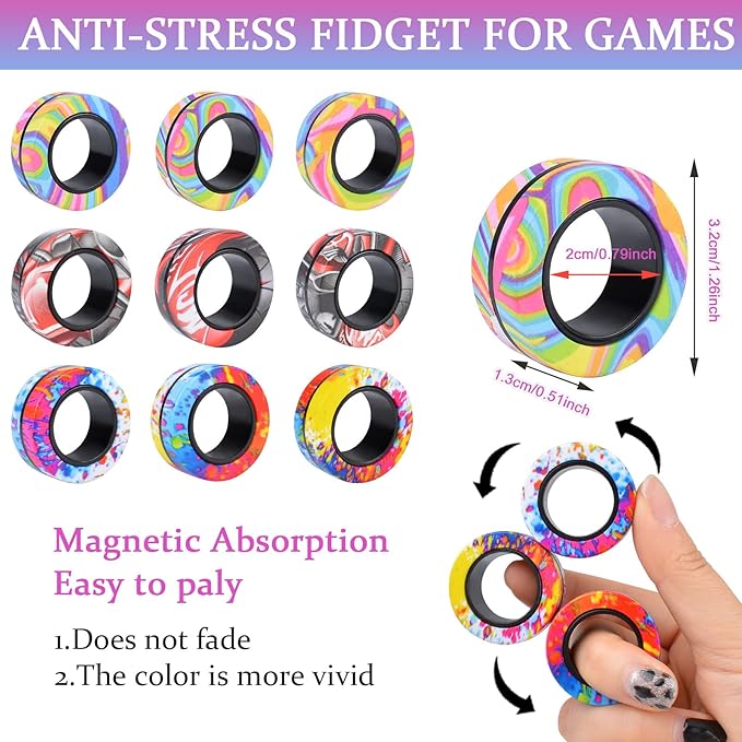 Cevioce Valentines Day Gifts for Him 8+ Year Old Teen Boy Adults, Magnetic (54Pcs)