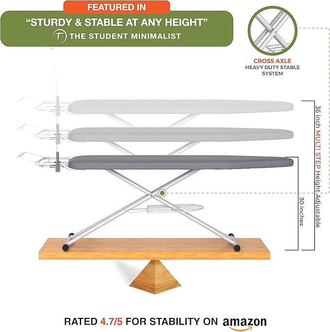Xabitat Full Size Ironing Board 57" X 15"