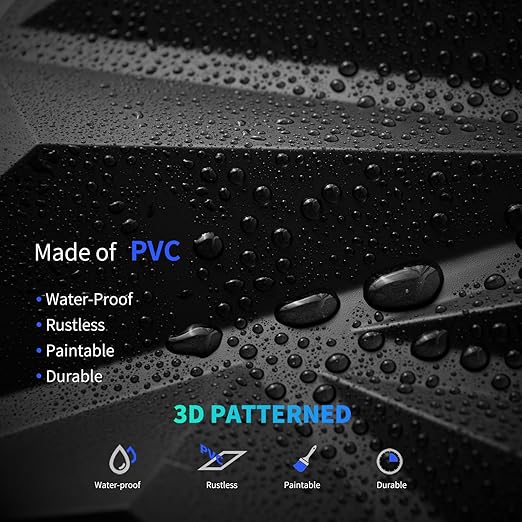 Art3dwallpanels 50 Pack 3D Wall Panel Diamond