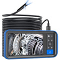 50FT Dual Lens Endoscope with Light, Teslong MS450 Drain Pipe Snake Camera