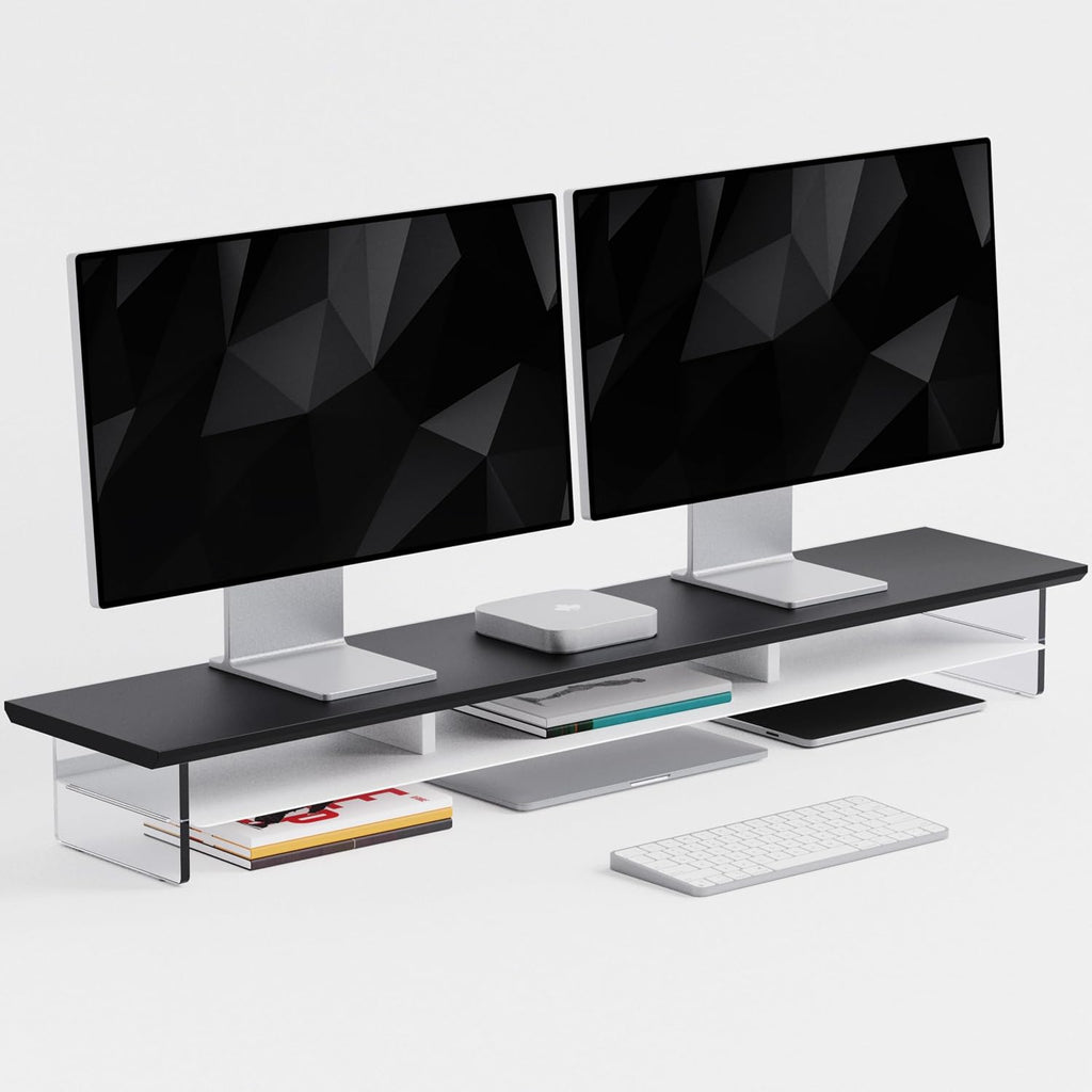 FENSULN Dual‑Tier Monitor Stand