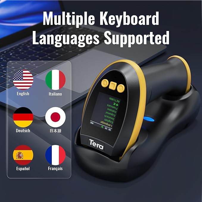 Tera Barcode Scanner Wireless