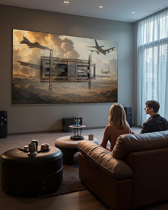 monTEK Heavy Duty TV Wall Mount