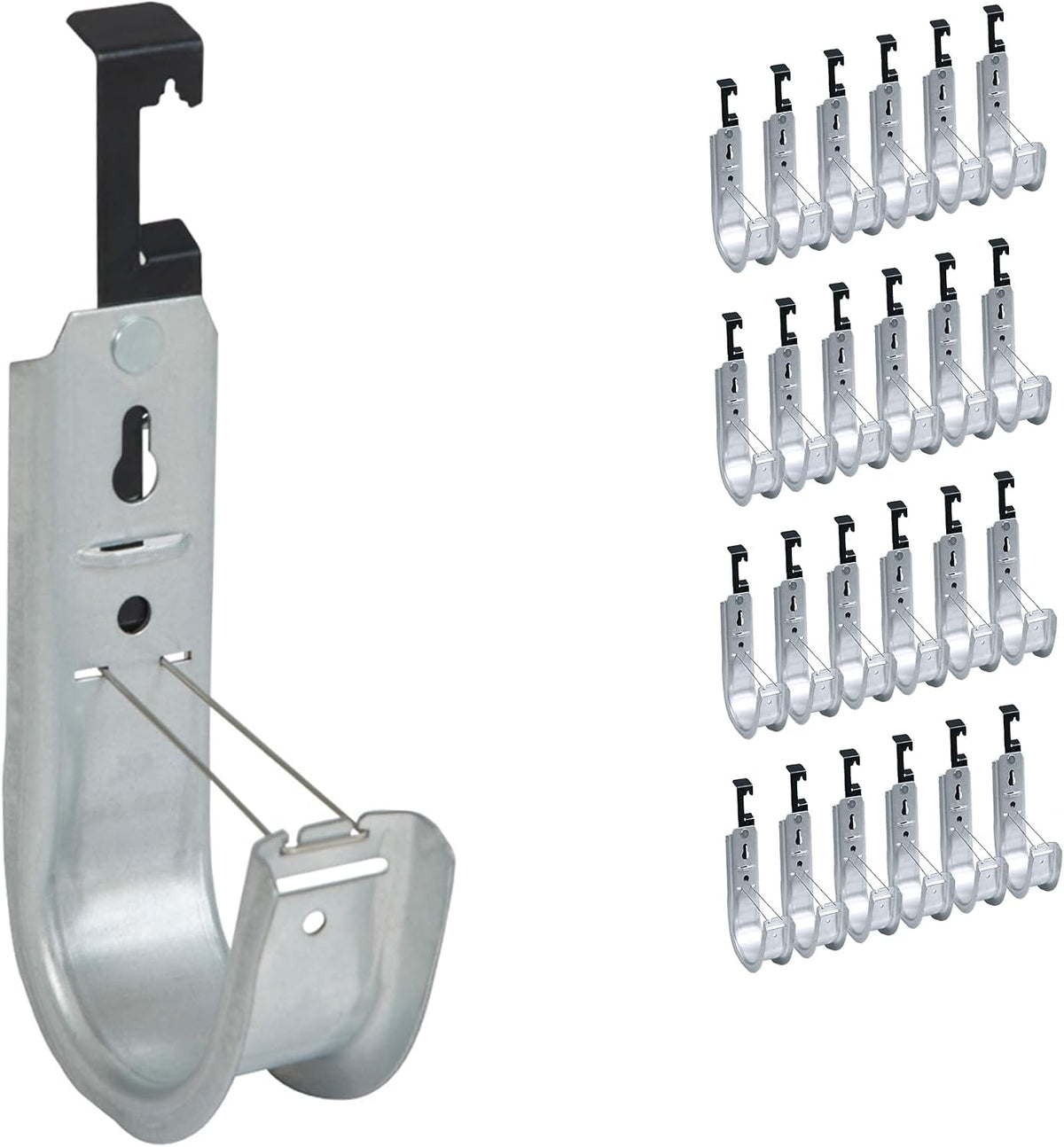 ICC Batwing J Hook 2” with Retainer Clip (25-Pack)