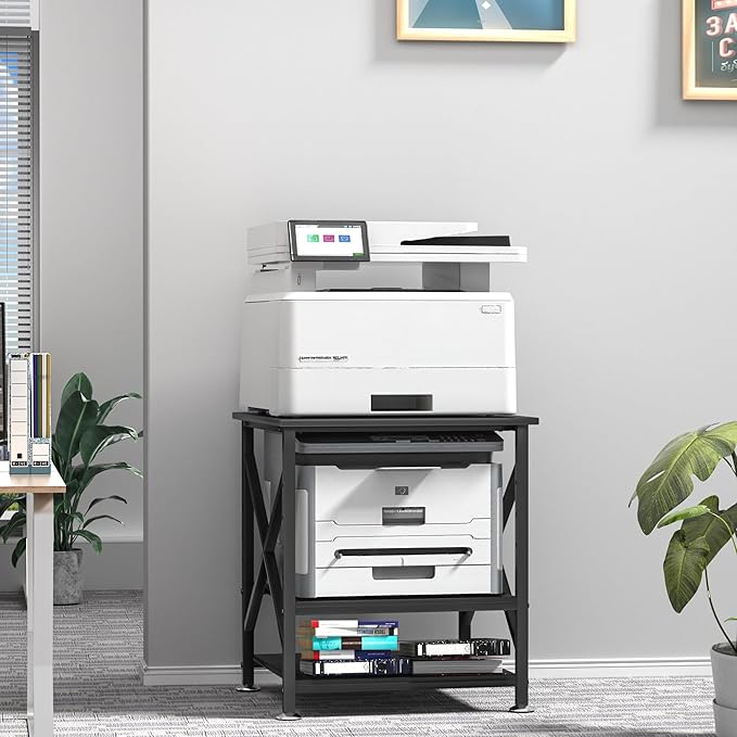 Printer Stand, 23.6 x 23.6 Inches Large Printer Stand