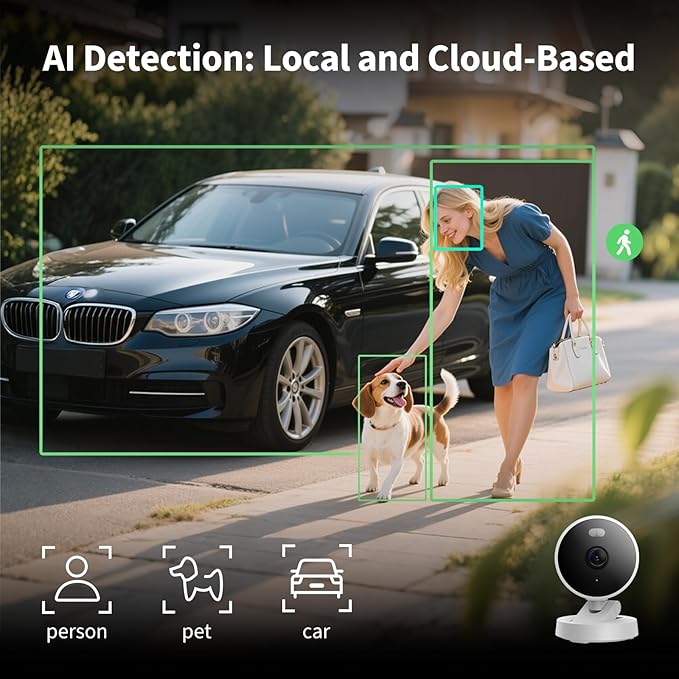 Aqara G100, 2K Indoor/Outdoor Security Camera, HomeKit Secure Video, 2-Way Audio