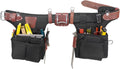 Occidental Leather Adjust-to-Fit Finisher Tool Belt Set - 23 Pockets & Tool Holders - Made in USA