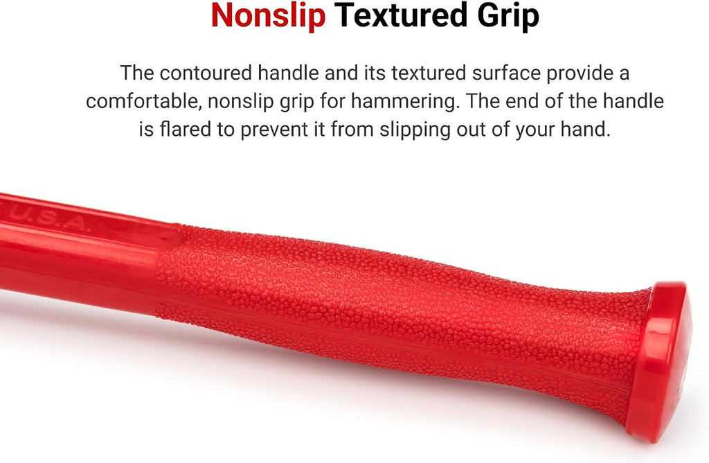 TEKTON 32 oz. Dead Blow Piston Hammer | HDB30032 | Made in USA