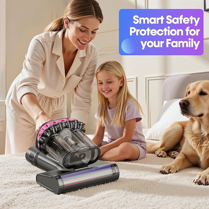 Flybroom Mattress Vacuum Cleaner 550W 18KPa Bed Vacuum Cleaner