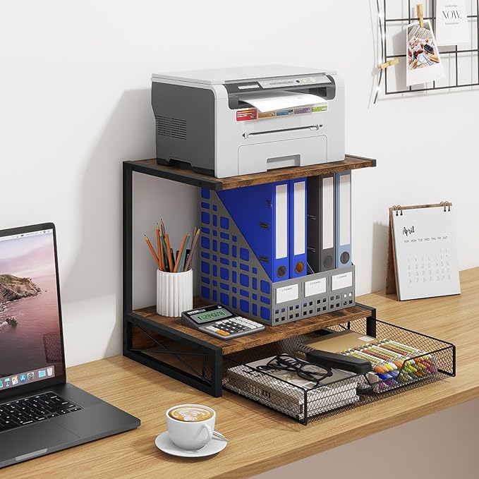 ELITEROO 2-Tier Desktop Printer Stand