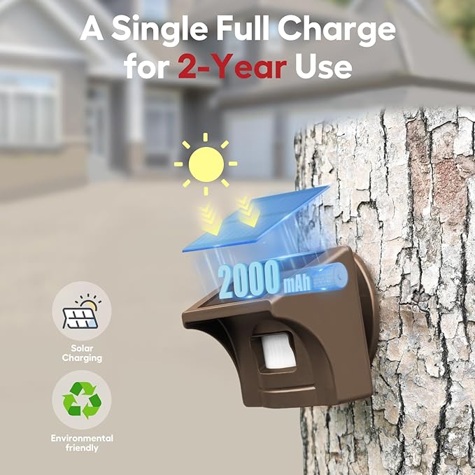 eMACROS Pro 4 Solar Driveway Alarm