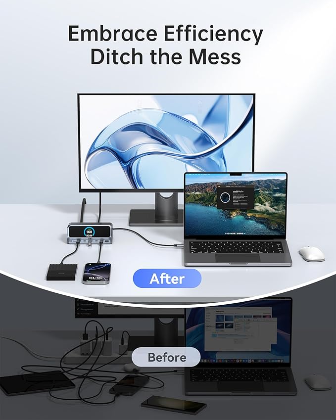 Selore 13-in-1 Laptop Docking Station