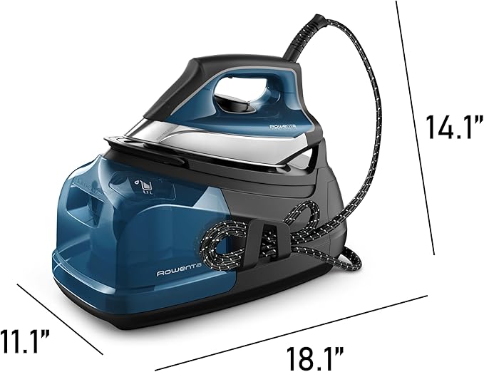 Rowenta Steam Station, Stainless Steel Soleplate, Professional Iron Steamer