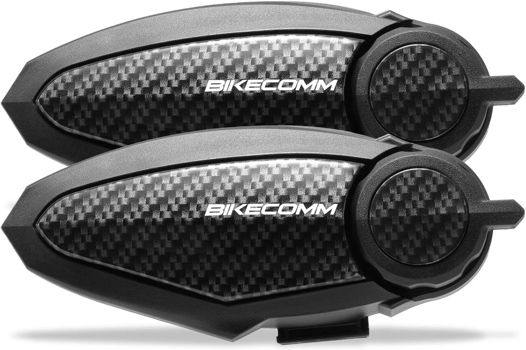 BIKECOMM BK-S2 Motorcycle Bluetooth Headset Intercom – 1200M Range Wireless