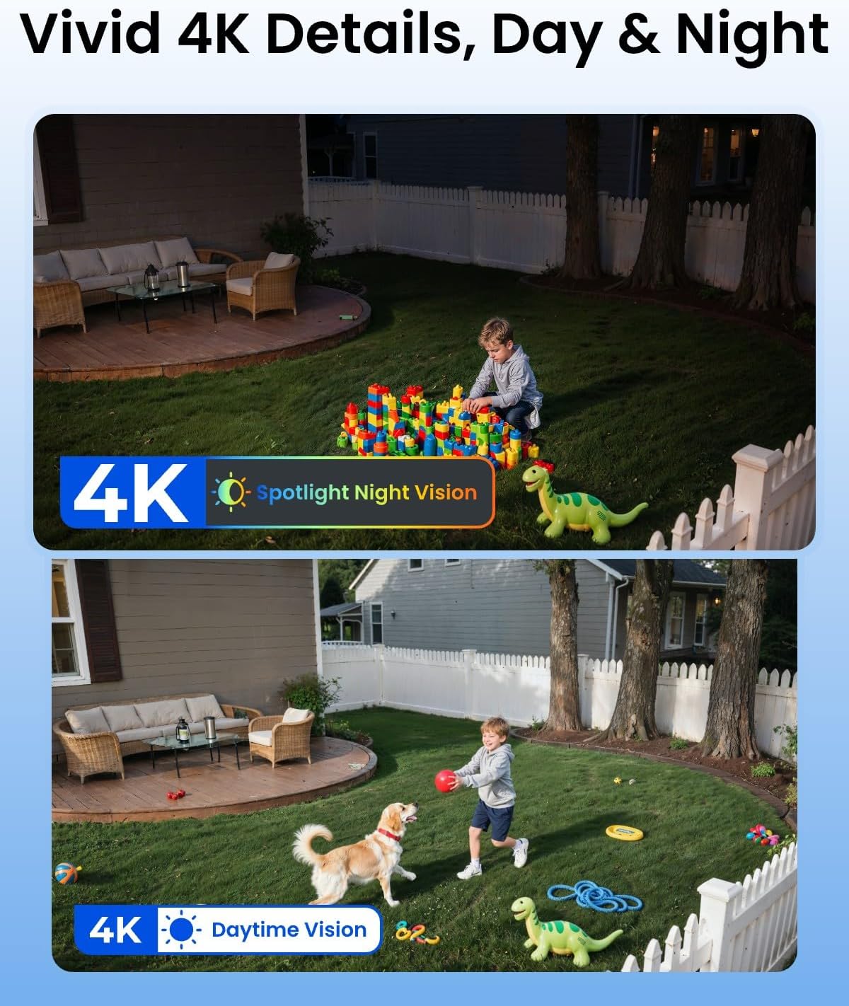 reolink argus pt ultra first 4k solar security, close-up detail