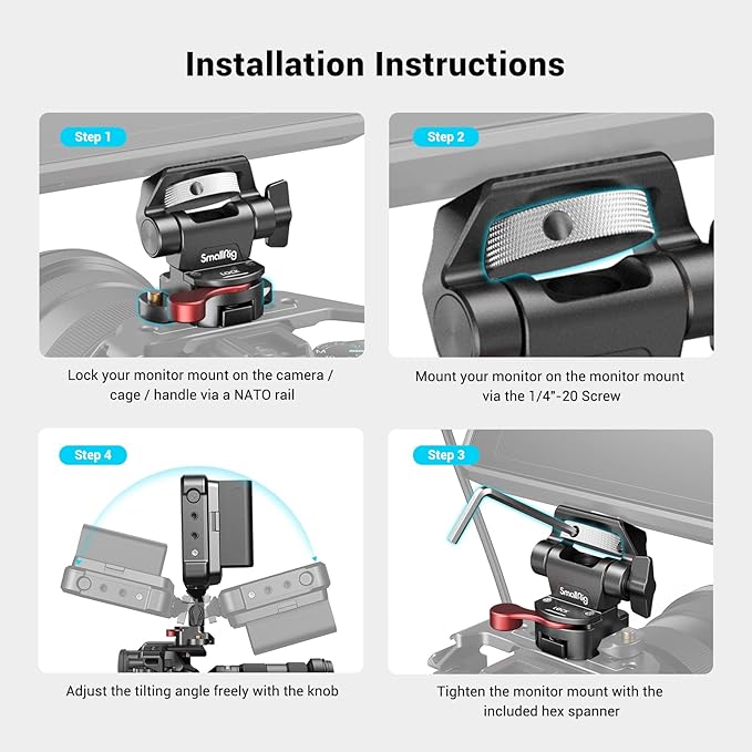 SMALLRIG Field Monitor Mount