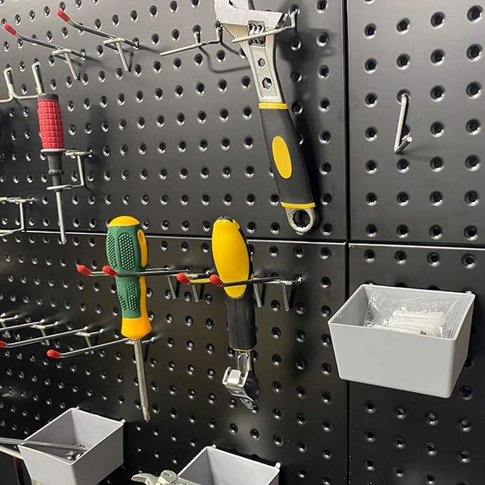 Wallmaster Pegboard Organizer Garage Storage (48pcs)