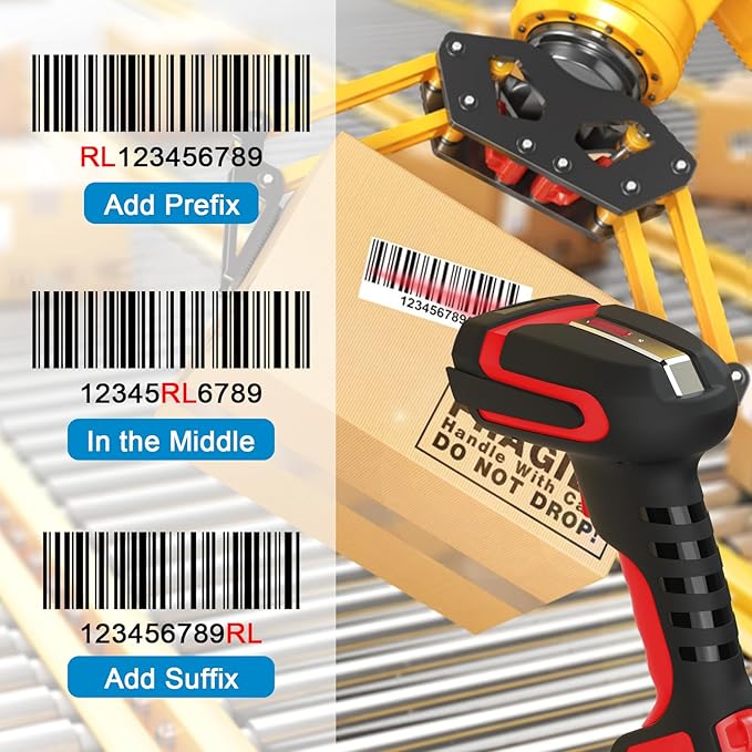 Symcode 2D QR Industrial Barcode Scanner