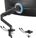 ARES WING Heavy Duty Single Monitor Arm